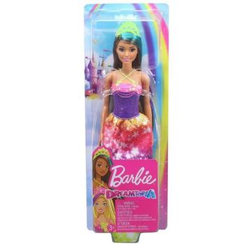 Barbie Dreamtopia: Barna-kék hajú hercegnő baba kép