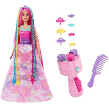 Barbie Dreamtopia: Hajvarázs baba hajformázóval kép