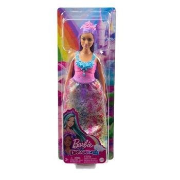 Barbie Dreamtopia hercegnő lila hajú baba - Mattel kép