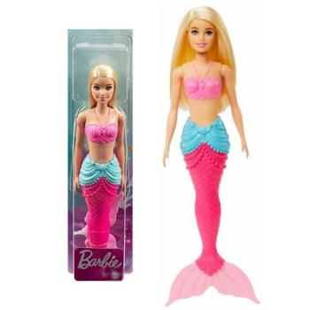 Barbie Dreamtopia: Sellő baba rózsaszín uszonnyal - Mattel kép