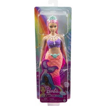 Barbie Dreamtopia sellő világos rózsaszín hajú baba - Mattel kép