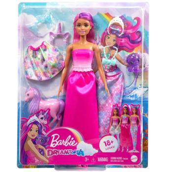 Barbie® Fairytale: Átváltozó sellő baba 2023 kiegészítőkkel - Mattel kép