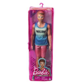 Barbie Fashionista baba Malibu feliratos felsőben - Mattel kép