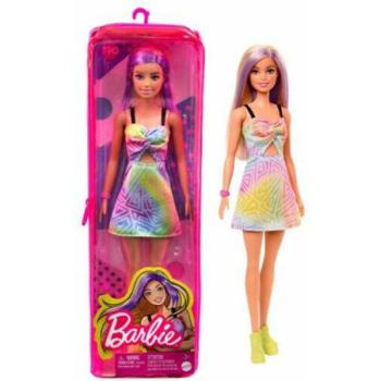 Barbie Fashionista baba szivárványos ruhában - Mattel kép