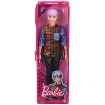 Barbie Fashionista fiú baba kockás ingben - Mattel kép