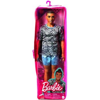 Barbie Fashionista fiú baba nyári mintás szettben - Mattel kép