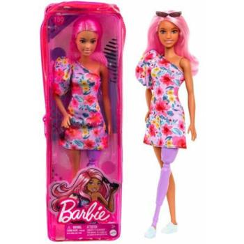 Barbie Fashionistas: Barátnő baba virág mintás nyári ruhában - Mattel kép