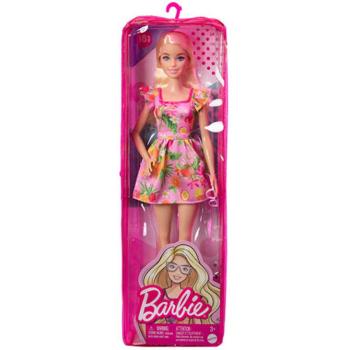 Barbie Fashionistas: Barátnő baba virág mintás ruhában - Mattel kép