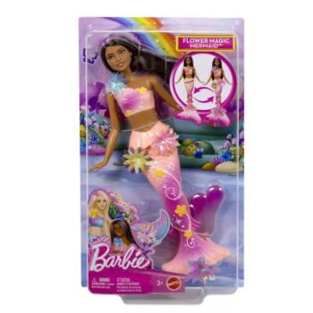 Barbie: Flower Magic - Virágvarázs sellő baba kép