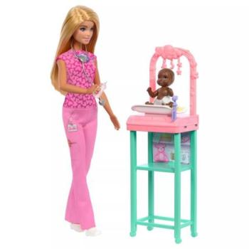 Barbie: Karrierista Barbie baba szettben - Gyerekorvos kép