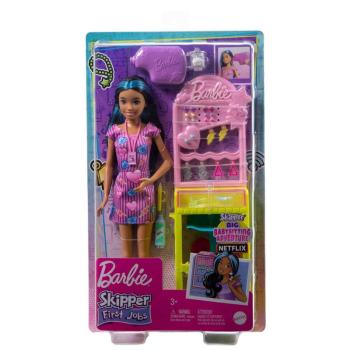 Barbie: Skipper First Jobs - Ékszerstand stand játékszett kiegészítőkkel - Mattel kép