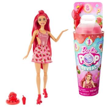 Barbie: Slime Reveal meglepetés baba - Rózsaszín hajú baba gyümölcsös szoknyában kép