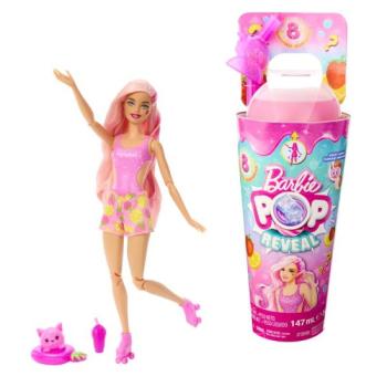 Barbie: Slime Reveal meglepetés baba - Szőke hajú baba rövidnadrágban kép