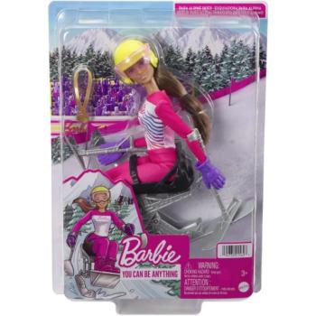 Barbie Téli Olimpia: Parasportoló Alpesí síelő baba - Mattel kép