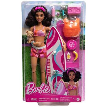 Barbie The Movie: Barbie baba szörfdeszkával és felszereléssel - Mattel kép