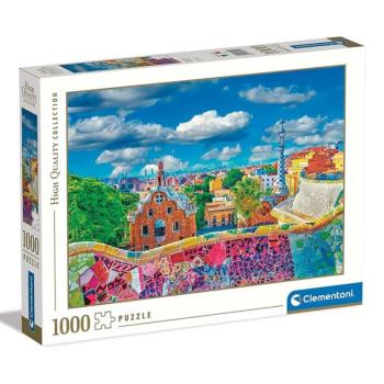 Barcelona - Güell park 1000db-os puzzle - Clementoni kép