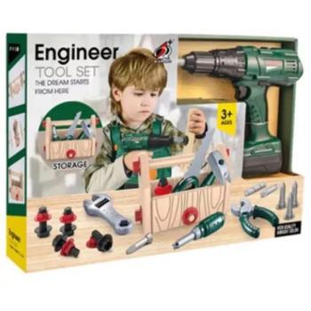 Barkács készlet elektromos fúróval kép