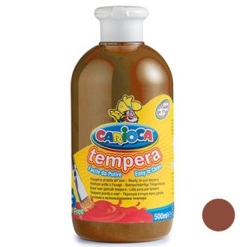 Barna tempera 500ml - Carioca kép