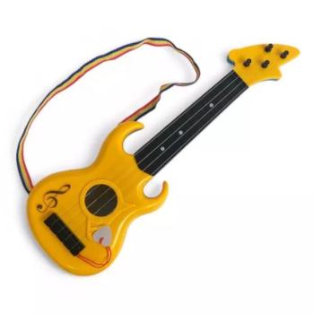 Basszusgitár pengetővel - 21 x 48 cm kép