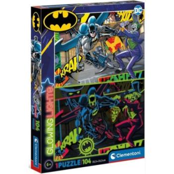 Batman fluoreszkáló 104db-os puzzle - Clementoni kép