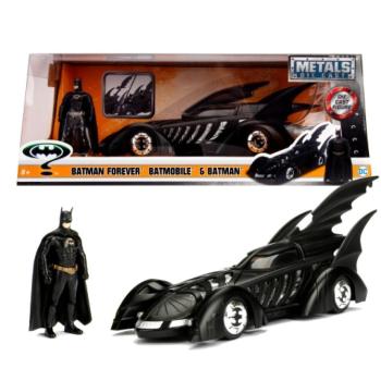 Batman: Mindörökké Batman Batmobile fém autómodell 1/24 - Simba Toys kép