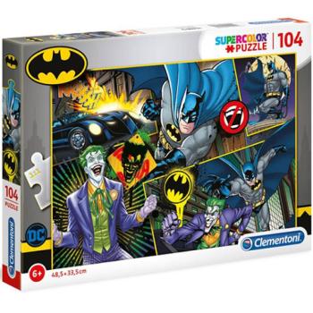 Batman Supercolor puzzle 104db-os - Clementoni kép