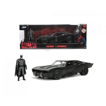 Batman: The Batman Batmobile fém autó 1/24 - Simba Toys kép