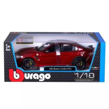 Bburago: Alfa Romeo Giulia autó - piros kép