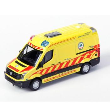 Bburago magyar mentőautó - Volkswagen Crafter 1:50 kép