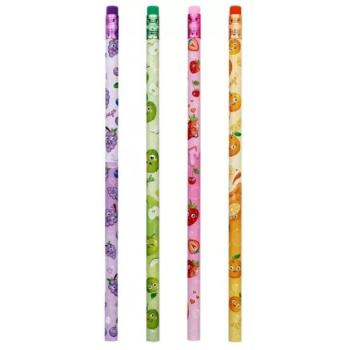 Bensia: Gyümölcs mintás grafitceruza - radíros, többféle kép