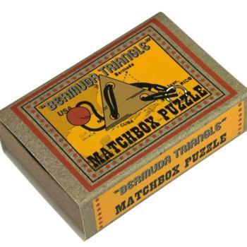 Bermuda Triangle Matchbox Professor Puzzle ördöglakat kép