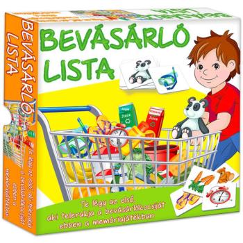 Bevásárló lista társasjáték kép