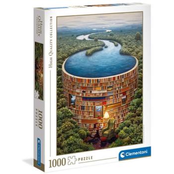 Bibliodame HQC puzzle 1000db-os - Clementoni kép