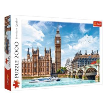 Big Ben, London, Anglia 2000db-os puzzle - Trefl kép