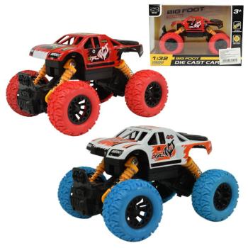 Big Foot Series: Lendkerekes offroad terepjáró autó kétféle változatban 13cm kép