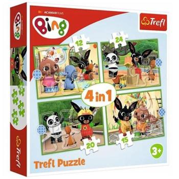 Bing! Boldog napja 4 az 1-ben puzzle - Trefl kép