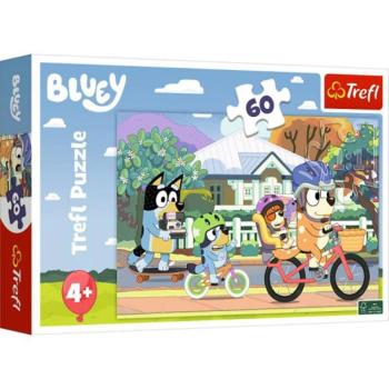 Bluey biciklizik 60 db-os puzzle - Trefl kép