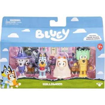Bluey: Halloween jelmezes party szett - 4 db-os kép