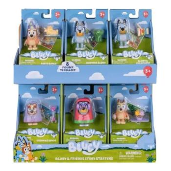 Bluey: Meglepetés figura - többféle kép