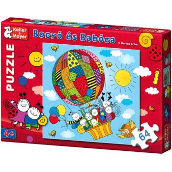 Bogyó és Babóca - 64 db-os puzzle - Léghajó kép