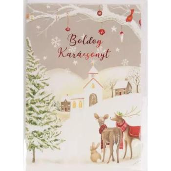 Boldog karácsonyt! képeslap kép