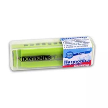 Bontempi: 10 hangos műanyag szájharmonika fém nyelvvel - többféle kép