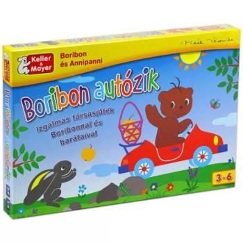 Boribon autózik társasjáték kép