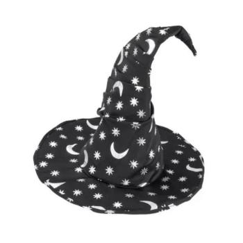 Boszorkány/ Varázsló sapka jelmez kiegészítő - gyerek méret kép