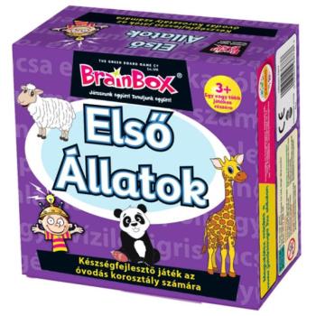 BrainBox Első állatok társasjáték kép