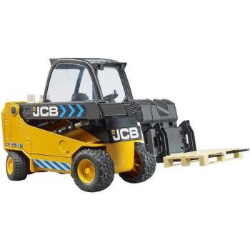 Bruder - JCB Teletruk teleszkópos targonca raklappal kép