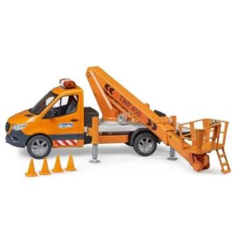 Bruder: Mercedes-Benz Sprinter emelőkosaras autó kép