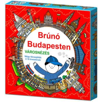 Brúnó Budapesten társasjáték kép