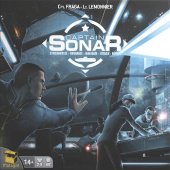 Captain Sonar társasjáték, magyar nyelvű kép