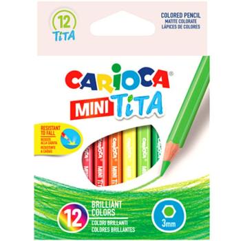 Carioca: Mini Tita törésálló színes ceruza szett 12db-os kép